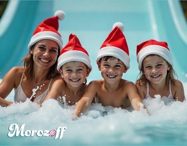 Ищите приглашение в аквапарк от Morozoff в вашем новогоднем подарке